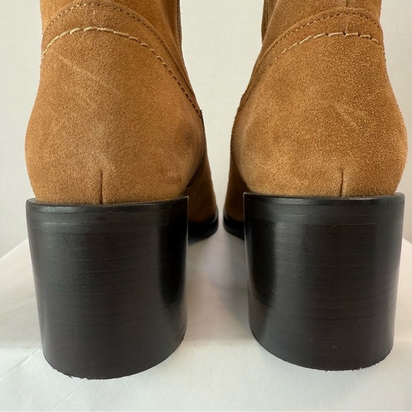 Aquatalia Bellamy Suede Weatherproof Boots Tan Size 9 - Picture 3 of 12